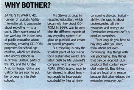 "The Age" - Jane Stewart interview