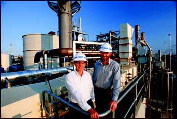 Cogeneration plant at Bulwer Island