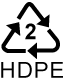 HDPE code symbol