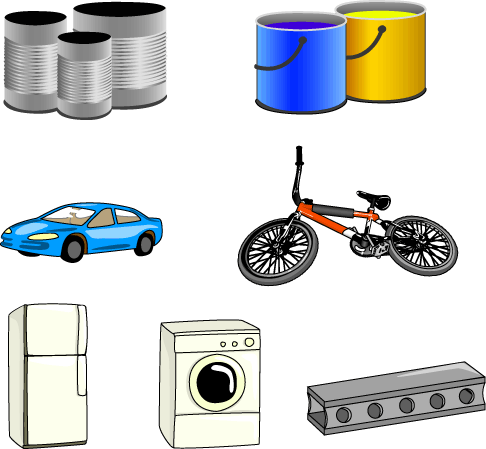 Things containing steel