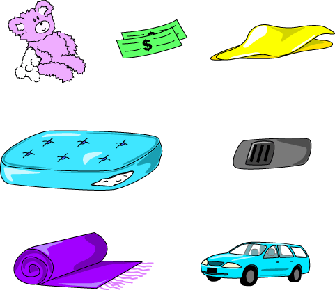 Things containing textiles