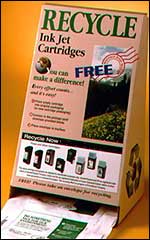 Ink Jet Recycling Display