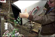 All aluminum beverage cans are recyclable