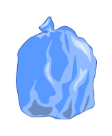 Blue Bag recycling bag