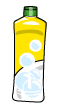 HDPE Detergent bottle