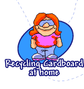 Recycling Cardboard at home
