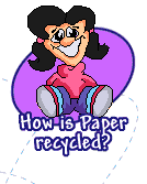 How is Paper recycled?