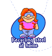 Recycling steel at home