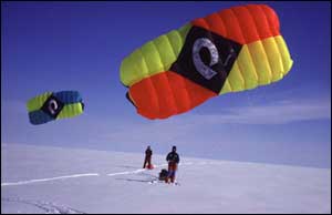 Kites harness wind power