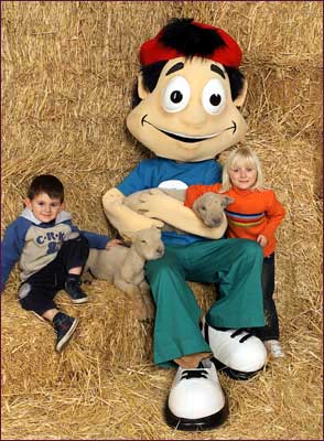 Ollie and friends at Royal Show