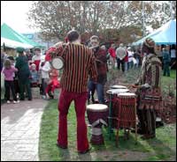 Making music at MoraFest