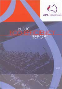 APIC public eco-efficiency report 2003