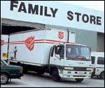 Family Store collection truck