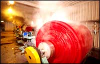 Steaming drums