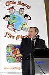 Dr David Kemp, Minister for Environment speaking at launch