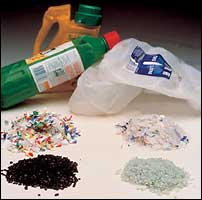 PET containers and materials
