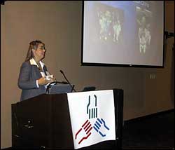 Jane Stewart presenting at Ohio Conference