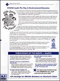 Ollie in MSW Solutions newsletter